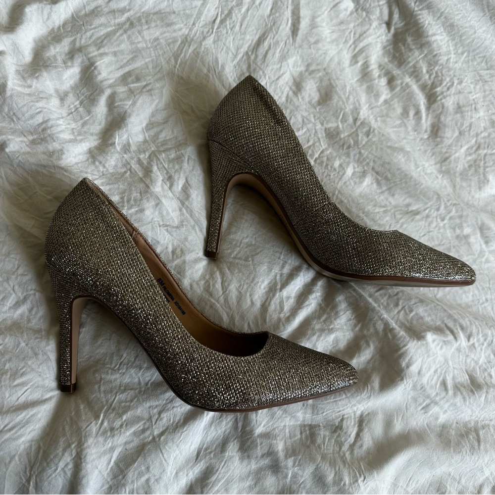 Women’s Gold Stiletto Heels